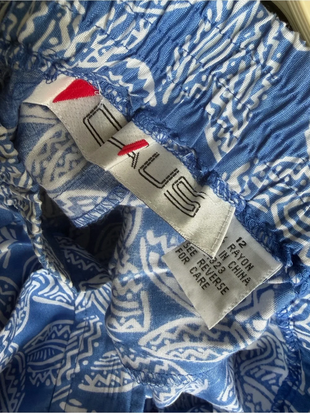 Chaus soft blue